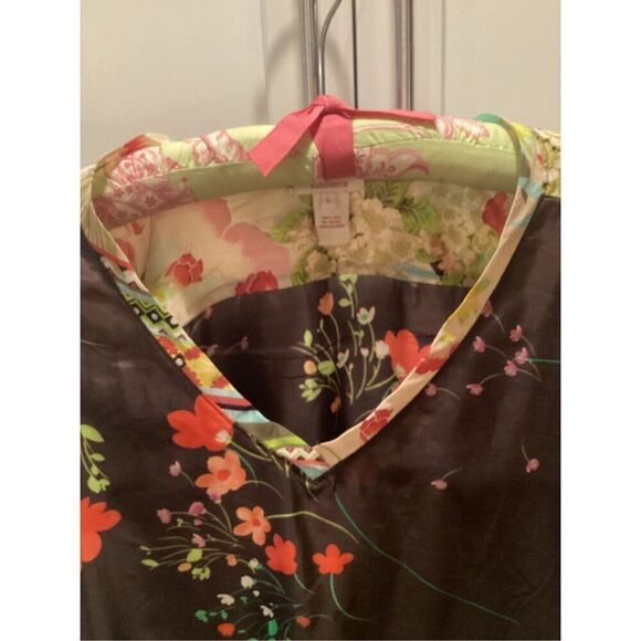 Sundance Womens Sz L 100% Silk Tunic Scarf Dress - Picture 2 of 7